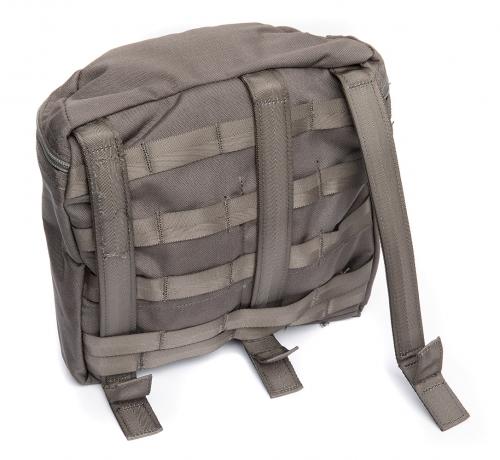Swedish SVS 12 Combat Vest With Pouches, Green, surplus. All pouches attach with a Snigel Design variant of the PALS system. Compatible with MOLLE platforms.